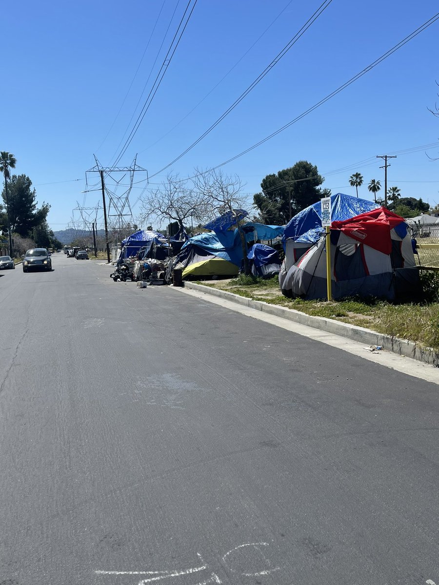 Meanwhile in #cd6 we have skid row less than 2 ft from your front door