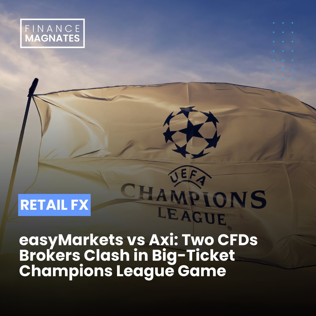 Garen Meserlian of easyMarkets throws down the gauntlet to Axi before the epic #ChampionsLeague clash between #RealMadrid and #ManchesterCity on April 9. 

🔗 bit.ly/4aQOgrD

#financemagnates  #fmnews #fx #forex #trading #cfds #fxnews