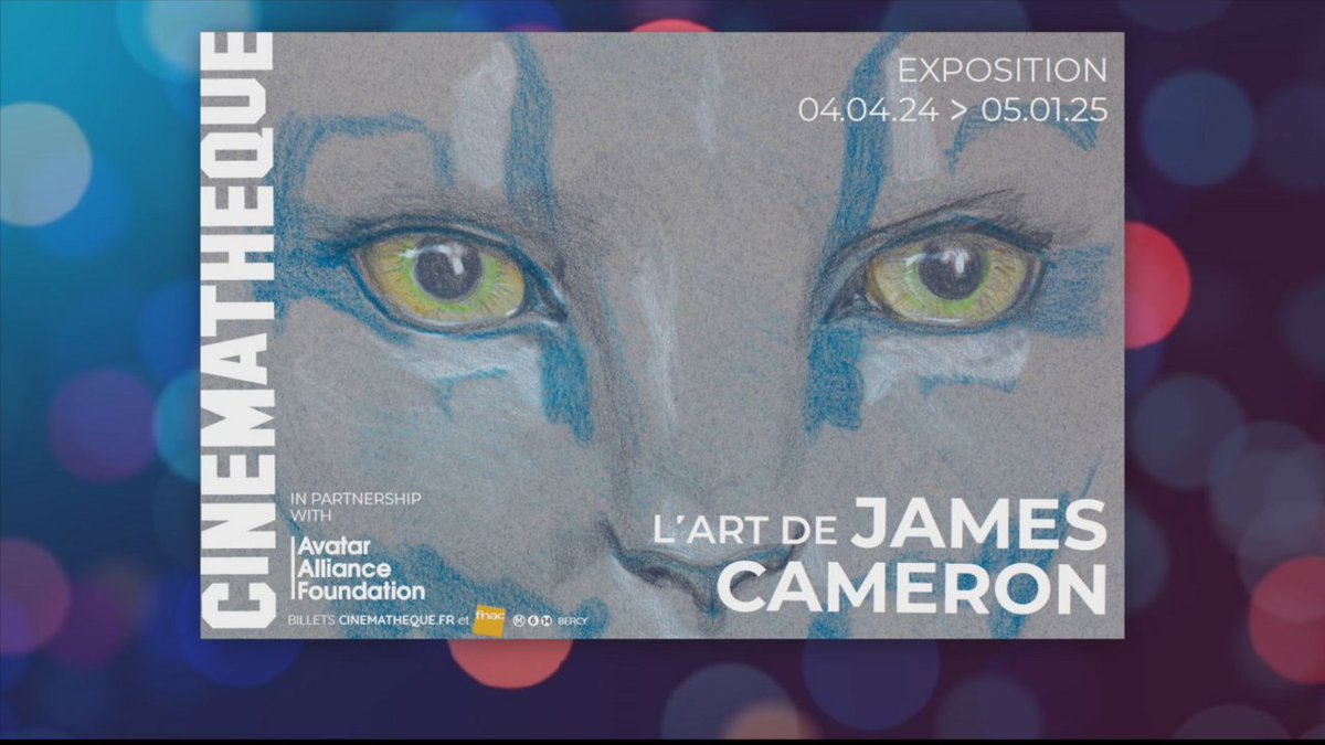 James Cameron à la Cinémathèque de Paris : l'imagination sans limite f24.my/AFO8.x