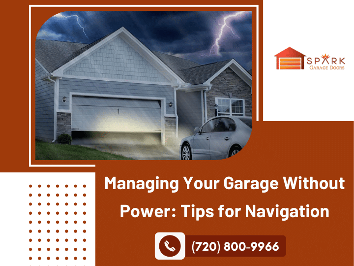 Stay safe during power outages with Spark Garage Doors! Learn how to navigate your garage safely, from emergency lighting solutions to manual door operation. Contact us for expert advice on maintenance and safety. 

#garagedoorrepair #PowerOutageSafety #AuroraHomeTips