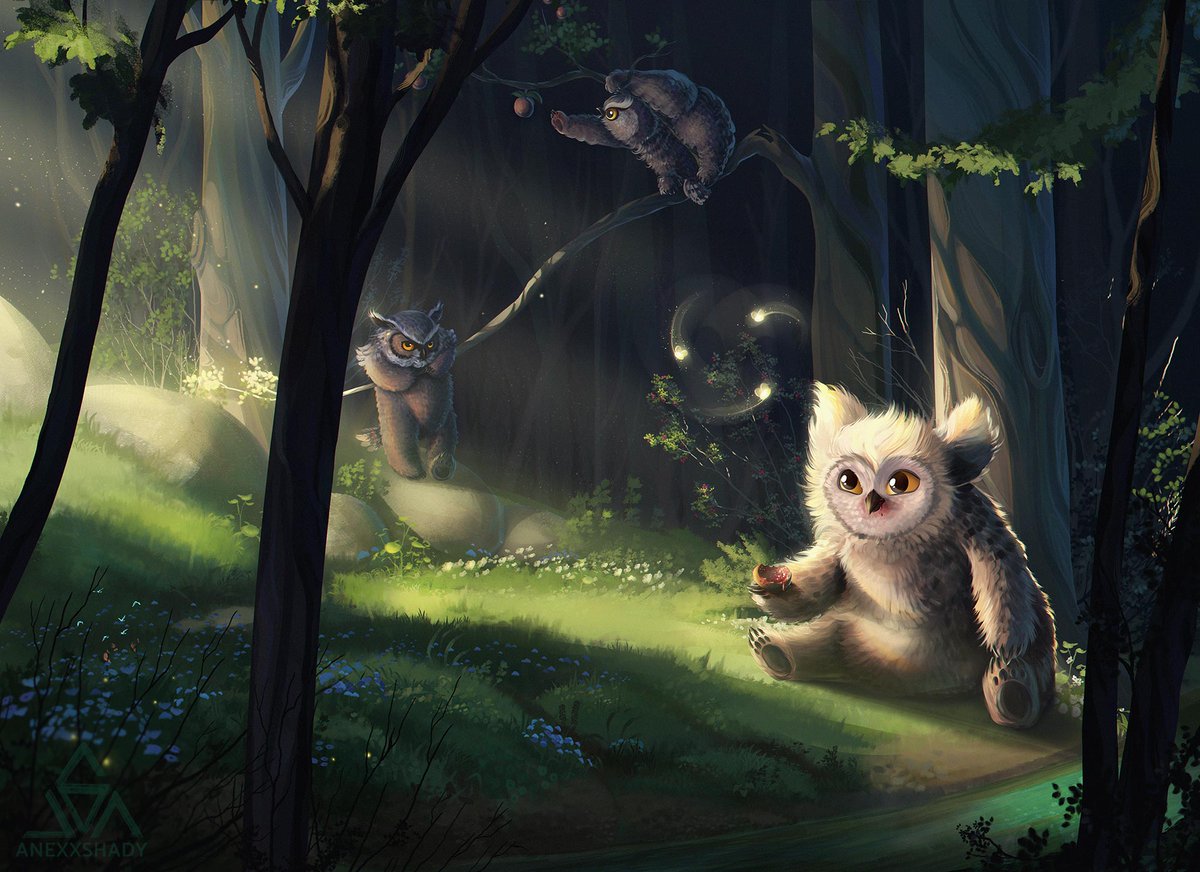 anexxshady's tweet photo. Hello #PortfolioDay✨ I'm Ani, a freelance digital artist from Georgia. I enjoy painting nature and all different types of creatures 🌿🐈‍⬛

💫I'm open for work 💫

🎨: https://t.co/ZgncEW0yKX
☕️: https://t.co/7eELecjQ3k
✉️: anexxshady.art@gmail.com
🌳: https://t.co/YyxCeRHLxo https://t.co/X6F751QjfI