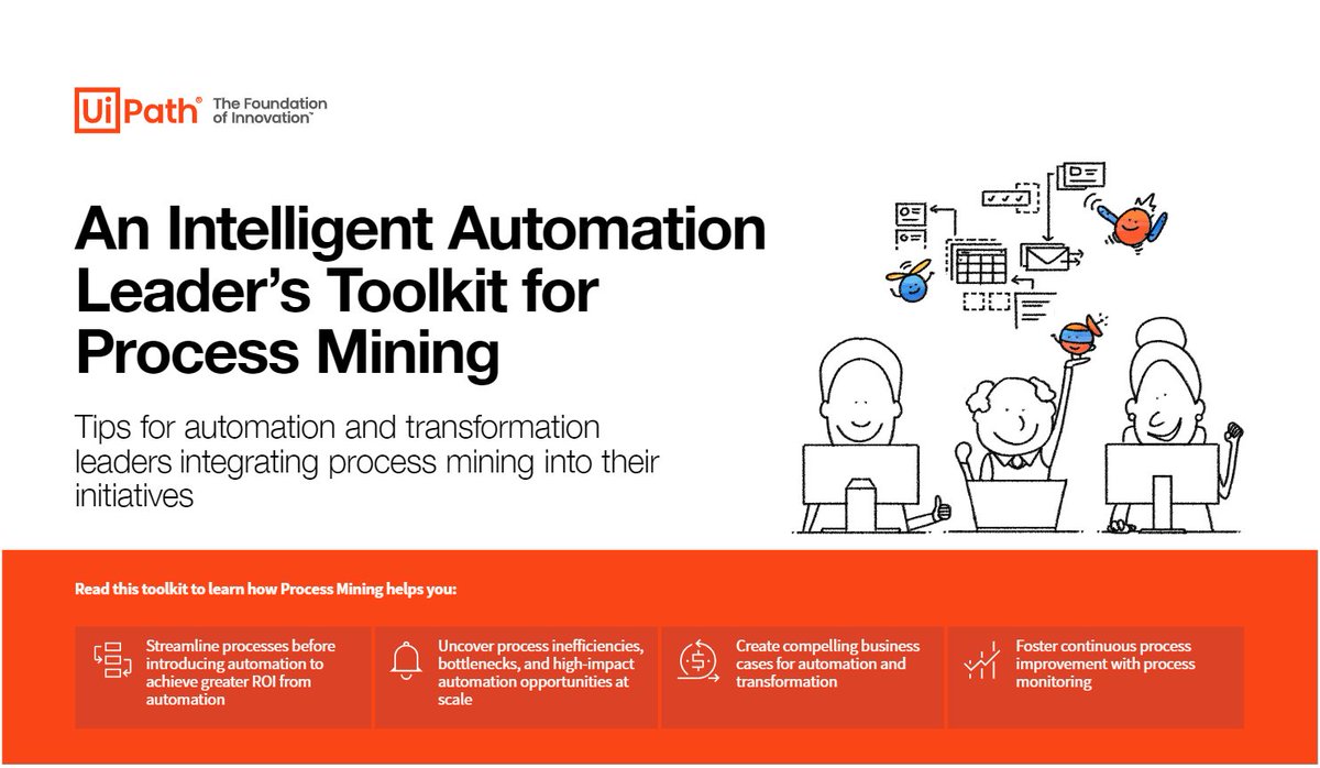 LuisLAtWork's tweet photo. To keep #automation programs thriving, leaders increasingly turn to #ProcessMining, the #AI-powered tool that sees more than you can see. Get the best tips on how to integrate it into your transformation - https://t.co/j3zHCB8AX3. https://t.co/WHrQxB1u2E