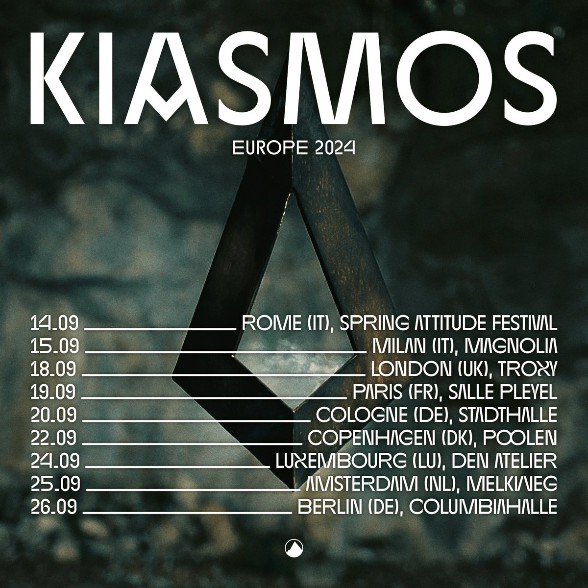 Kiasmos will be touring Europe this autumn. Tickets go on sale this Friday.

More details: ffm.link/tour-dates

<a href="/RivalConsoles/">Rival Consoles</a> will join as special guest in London, Paris &amp; Berlin.