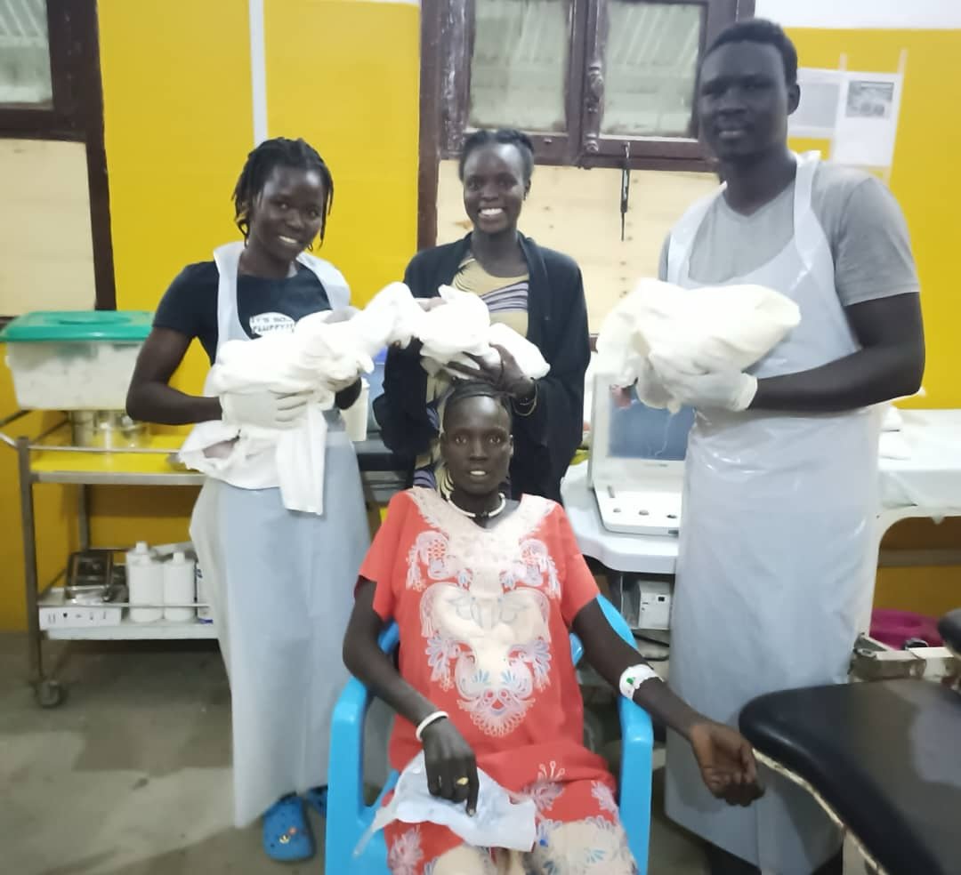 In January, our team in #SouthSudan made history by delivering the first triplets born in Malakal Hospital! We’re pleased to say the delivery was a success and all three babies and the mother are completely healthy.