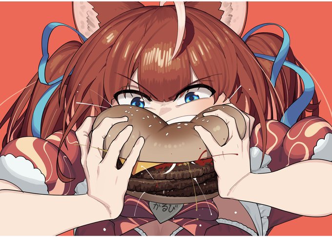 「茶髪 ハンバーガー」のTwitter画像/イラスト(新着)