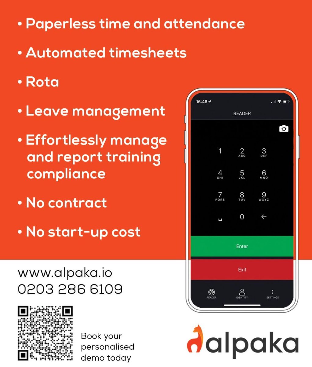 Its time to Spring clean your employee management process! 

If you are using a paper or out of date process we can help, Alpaka is #EmployeeManagement for Care.

#RotaPlanning #HRTech #AbsenceManagement #LeaveManagement #TimeandAttendance #CareHomeManagers