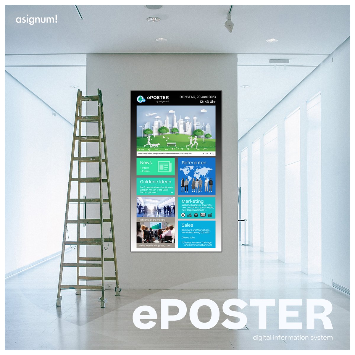 AsignumTweets's tweet image. Digital Signage | Content Software &amp;amp; CMS

#DigitalSignage
#InteractiveDisplays
#DynamicSignage
#ContentAutomation
#SmartSignage
#VisualCommunication
#RetailTech
#WayfindingSolutions
#DigitalMarketing
#RetailExperience
#asignum
#SoftwareDevelopment
#ContentCreation