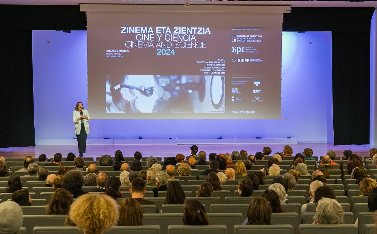 DIPCehu's tweet photo. ✨Zinema eta Zientzia zikloaren zazpigarren edizioak ikusle errekorra hautsi du
https://t.co/Rav6R6mZbS
@filmotecavasca @sansebastianfes @GolemPamplona @ArtiumMuseoa @santelmomuseoa #LeSelect https://t.co/726VZkihjy