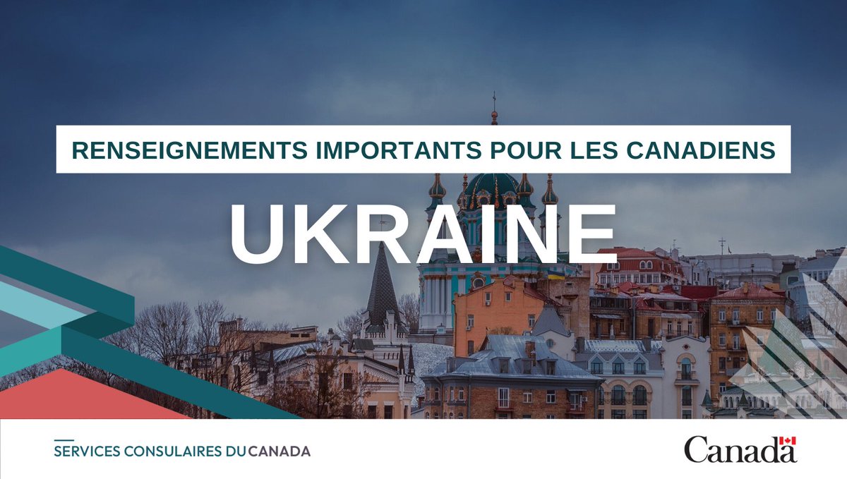 Dans le cadre de l’examen continu de nos pages de conseils aux voyageurs sur les destinations, nous avons revu et mis à jour notre page sur l’ #Ukraine. Consultez souvent nos conseils en cas de mises à jour : voyage.gc.ca/destinations/u…