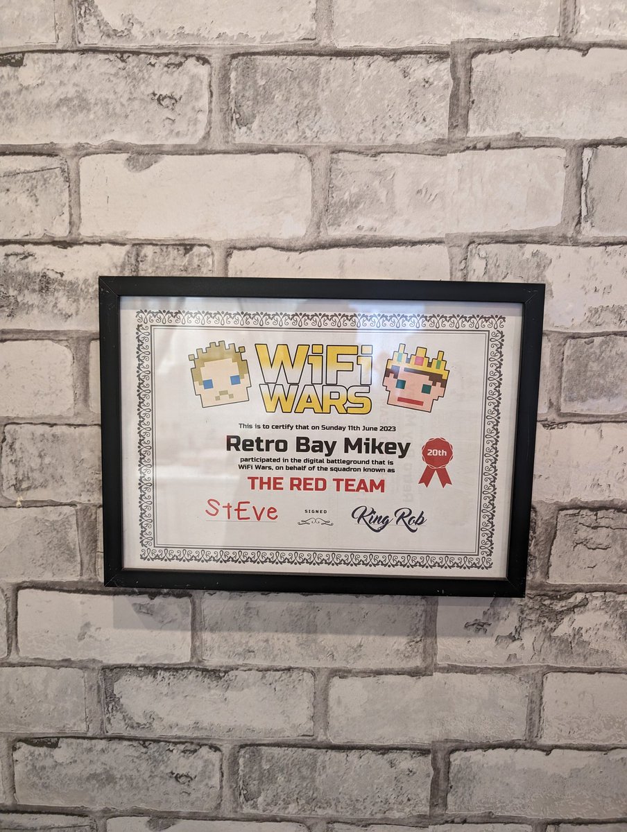 Looking forward to this in a couple of weeks <a href="/WiFiWarsUK/">WiFi Wars</a> 👾