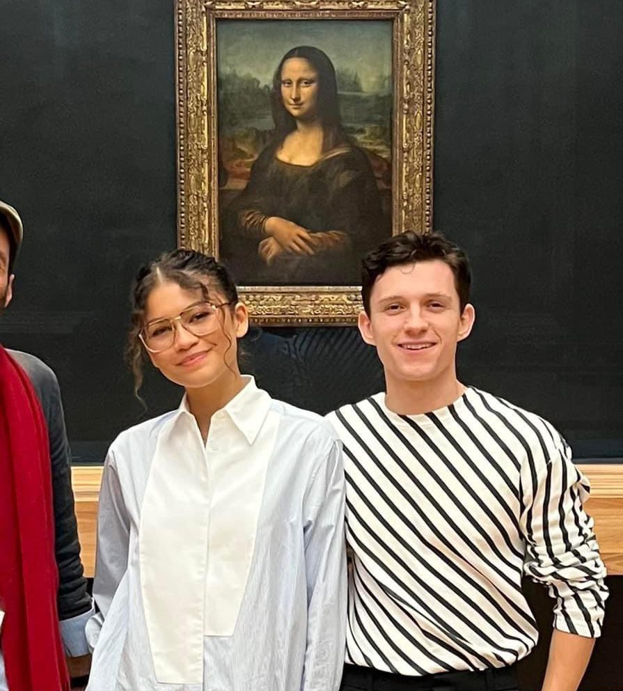 Zendaya tells Vogue that she & Tom Holland were warned to not visit the Louvre due to concerns of drawing in a crowd during busy hours: “It was actually fine, you just kind of get used to the fact that, ‘Oh, I’m also one of these art pieces you’re going to take a picture of.’”