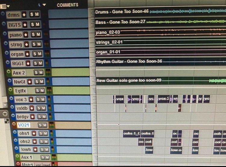 pete_pascoe's tweet photo. Working on the final mix of my next album with Paul Dredge https://t.co/ZMC4uwpknu