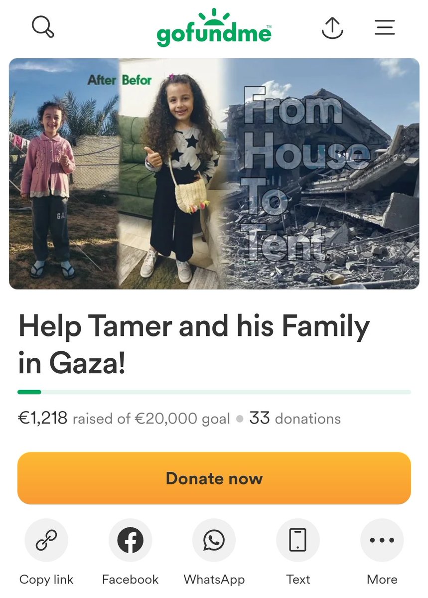 Tamer Almoaizy is a 21 year old Palestinian Web developer and video content creator. He is currently taking refuge in Rafah along with his family but as you all know, Rafah, the only place that they were told to be the safezone, Is ALSO getting bombed. PLS RT/DONATE.