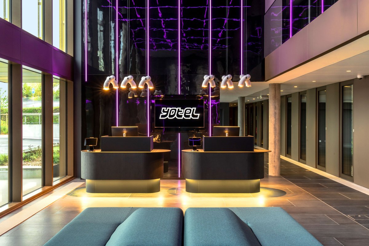 YOTEL Geneva Lake will officially be opening its doors on 18 April! As YOTEL's 22nd property, this vibrant hotel is located just minutes from the airport and nestled by Lake Geneva, boasting views of Mont Blanc and beyond. Discover more here - bit.ly/4auYCO6