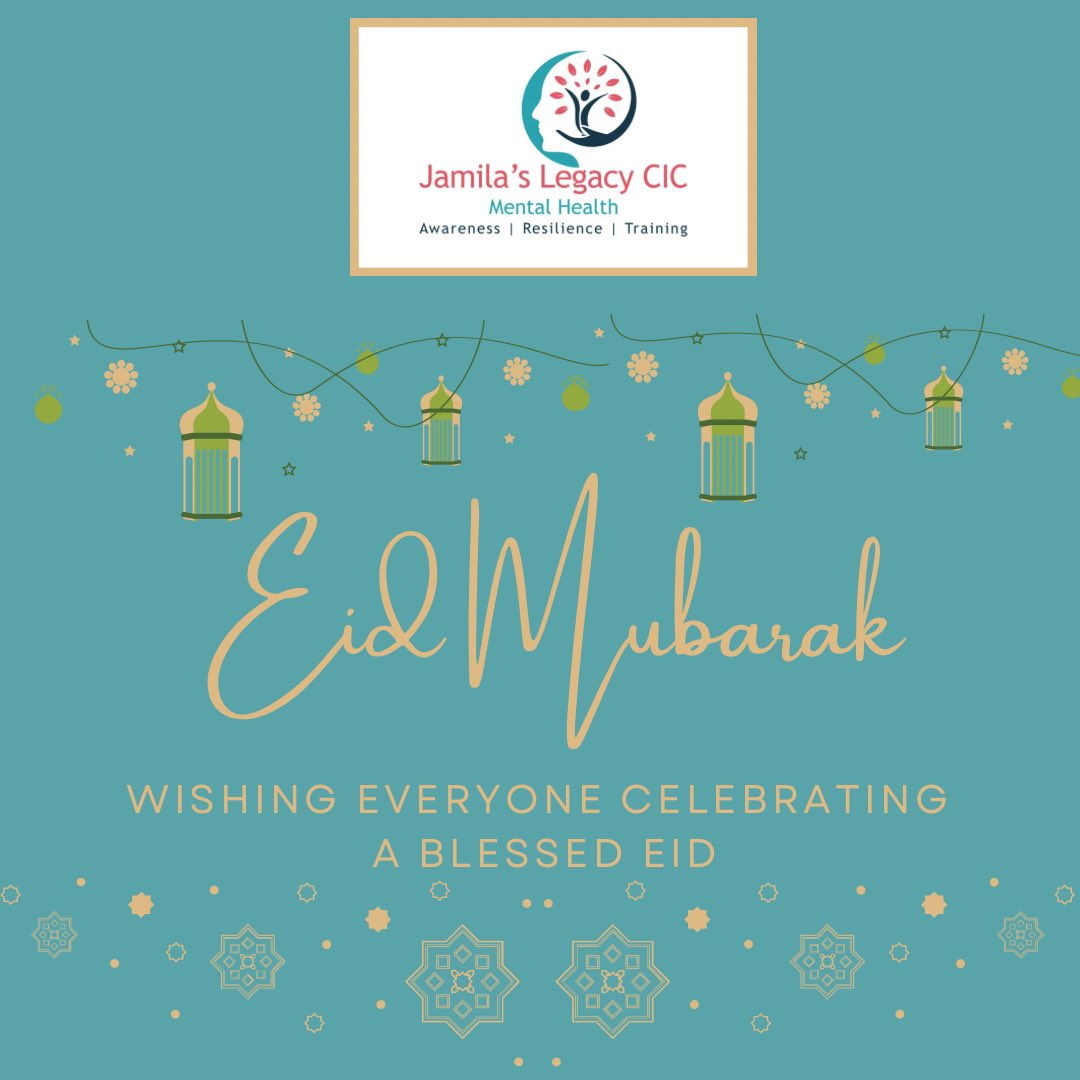 We are Jamila’s Legacy would like to wish everyone celebrating, a joyous Eid. #eid #eidmubarak