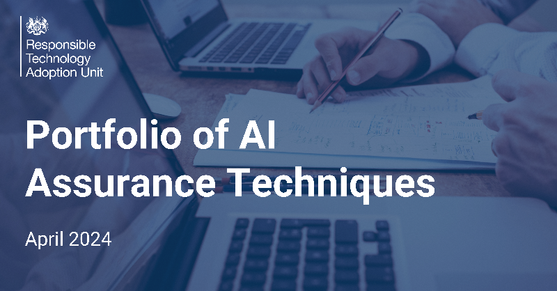 RTAUgovuk's tweet photo. We've updated our Portfolio of AI Assurance Techniques with 13 new case studies. Check out these tools for measuring, evaluating, and communicating the trustworthiness of AI systems 👇