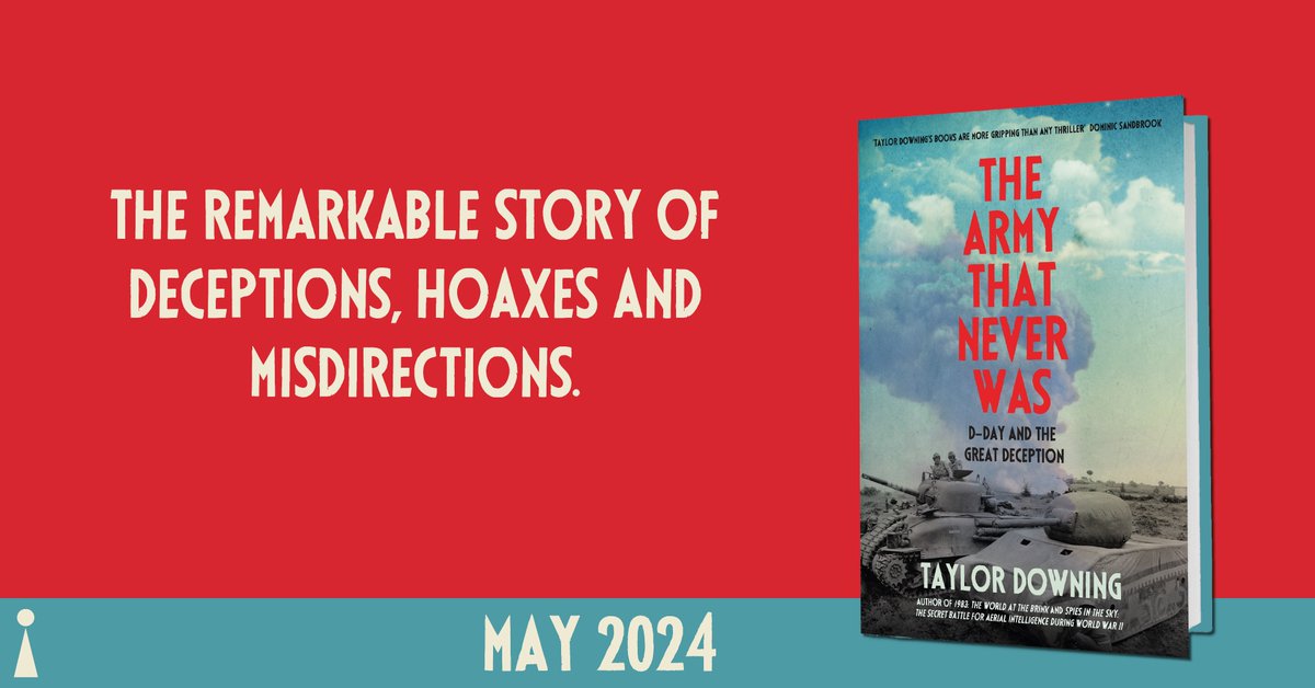 Full of fascinating characters, this compelling and propulsive narrative explores one of the most remarkable secret campaigns of the Second World War. Don't miss The Army That Never Was in all its glory! More information: bit.ly/3U9wqKL