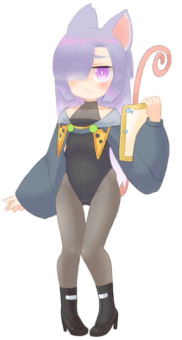 【新作】ねずみ品管 保管部門の1人、じゅじゅちゃん。黙々と保管数/出荷数の数字と戦う。明日、普段着を完成させるぜ～～～ 