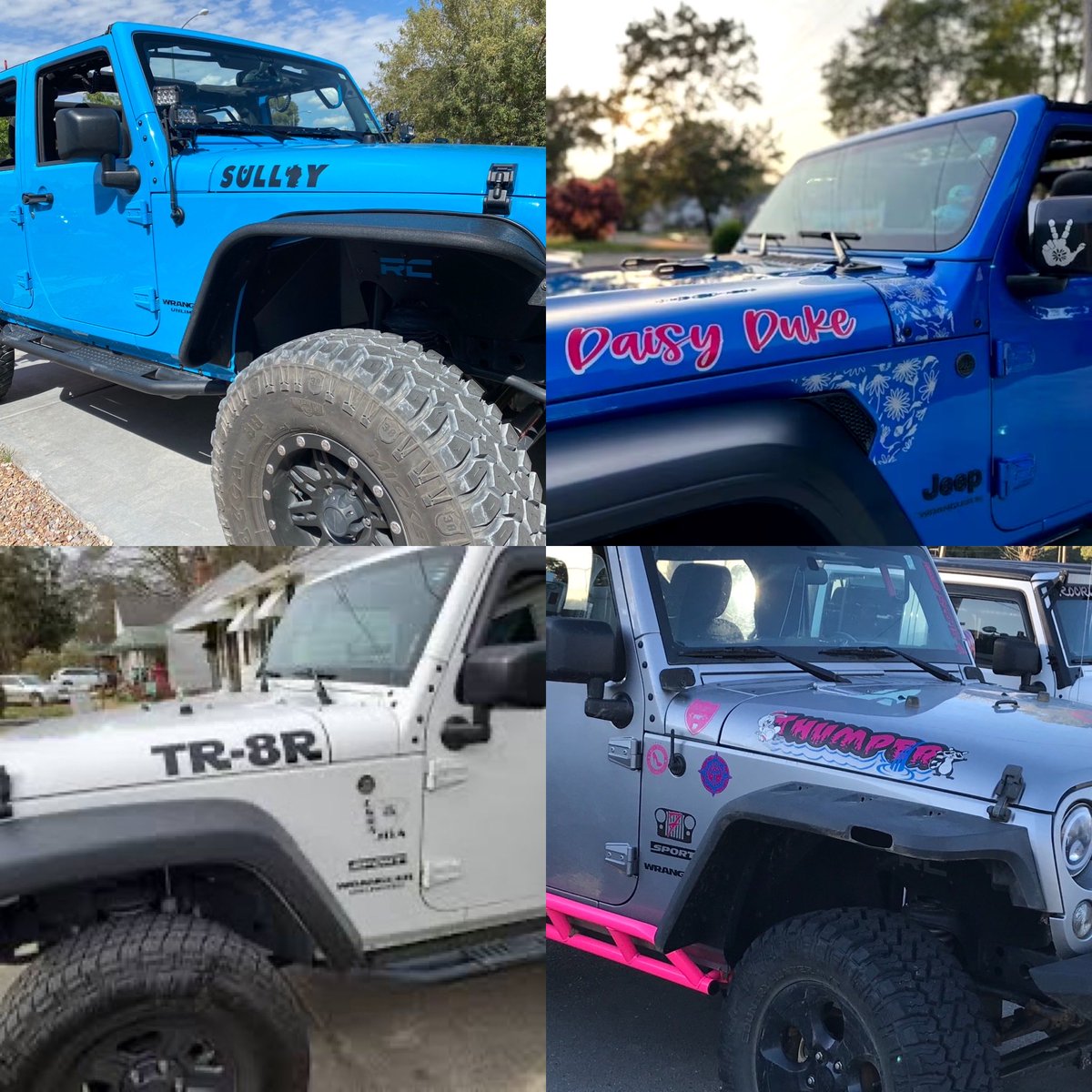 Someone else gave us our name, but what did you name your Jeep? #nationalnameyourselfday