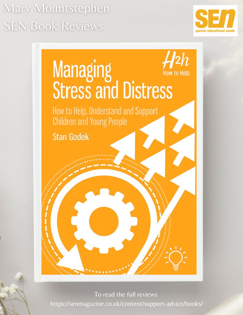 Read the latest book review by @M_Mountstephen Managing Stress and Distress: How to Help, Understand and Support Children and Young People senmagazine.co.uk/content/suppor… #bookreviews #emotions #meditation #mindfulnesstechniques #resilience #selfregulation #stressmanagement