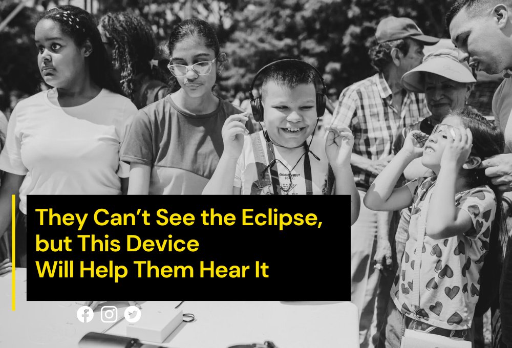 Experience the eclipse like never before with LightSound! Developed by Allyson Bieryla & Wanda Díaz Merced, this innovative device transforms celestial events into immersive soundscapes. Supported by an OAD grant, it's making astronomy more accessible.