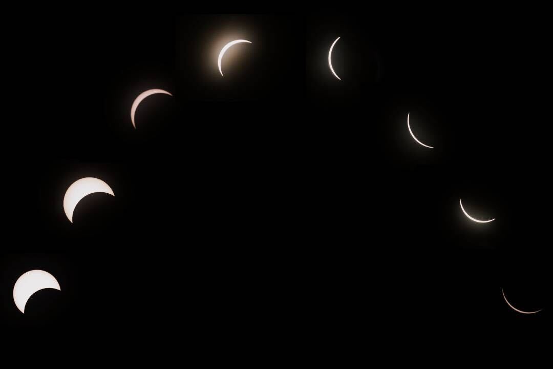 Our software engineer, DJ McGuinnes, took these stunning photos of the eclipse yesterday and stitched them together to make this amazing illustration! #TotalSolarEclipse