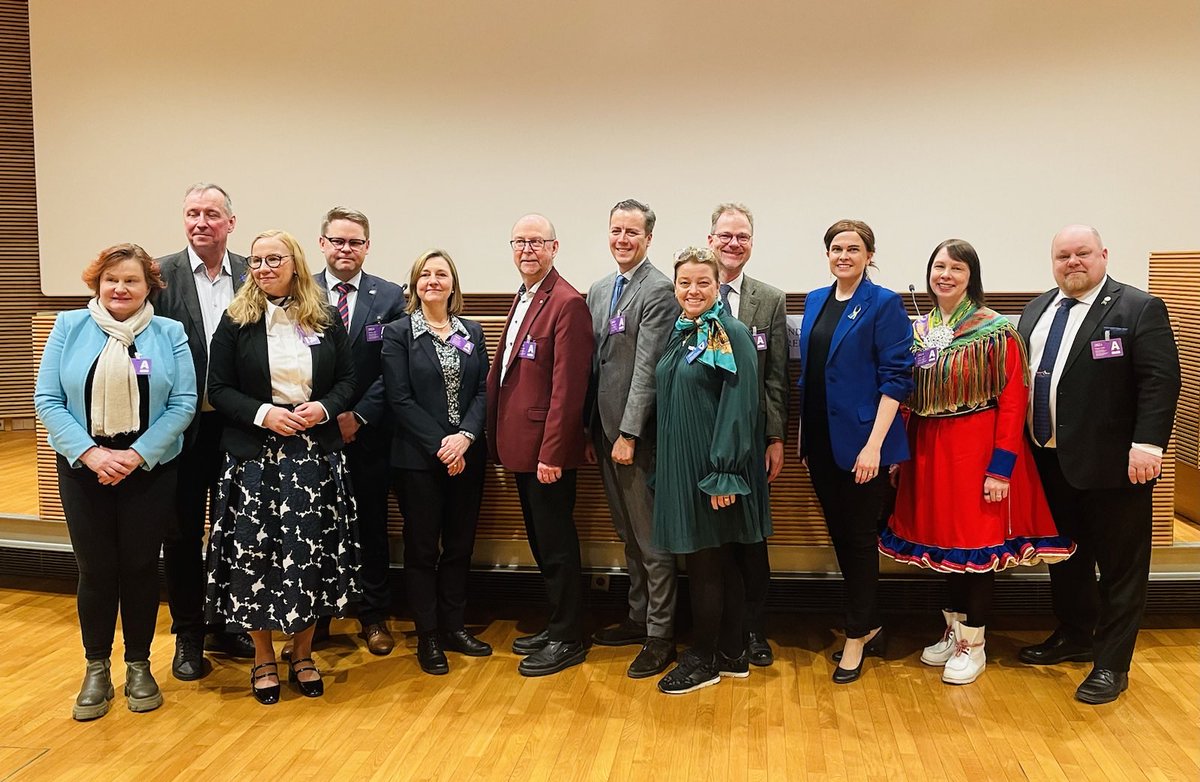 Thank you for the vibrant exchanges about the balanced development of the #Arctic:
<a href="/marileenat/">Mari-Leena Talvitie</a>
<a href="/olgamariaop/">Olga Oinas-Panuma</a> <a href="/EU_MARE/">EU Maritime & Fish</a> <a href="/ClaraGanslandt/">Ambassador Clara Ganslandt</a> <a href="/ppliitto/">Pohjois-Pohjanmaan liitto</a> <a href="/LapinLiitto/">Lapin liitto</a> <a href="/biret/">Pirita Näkkäläjärvi</a> <a href="/TomasMortsell/">Tomas Mörtsell</a> <a href="/TyttiTup/">Tytti Tuppurainen</a> <a href="/norrbotten/">Region Norrbotten</a>
🤝Strong commitment to reinforce cooperation  for a prosperous &amp; peaceful Arctic