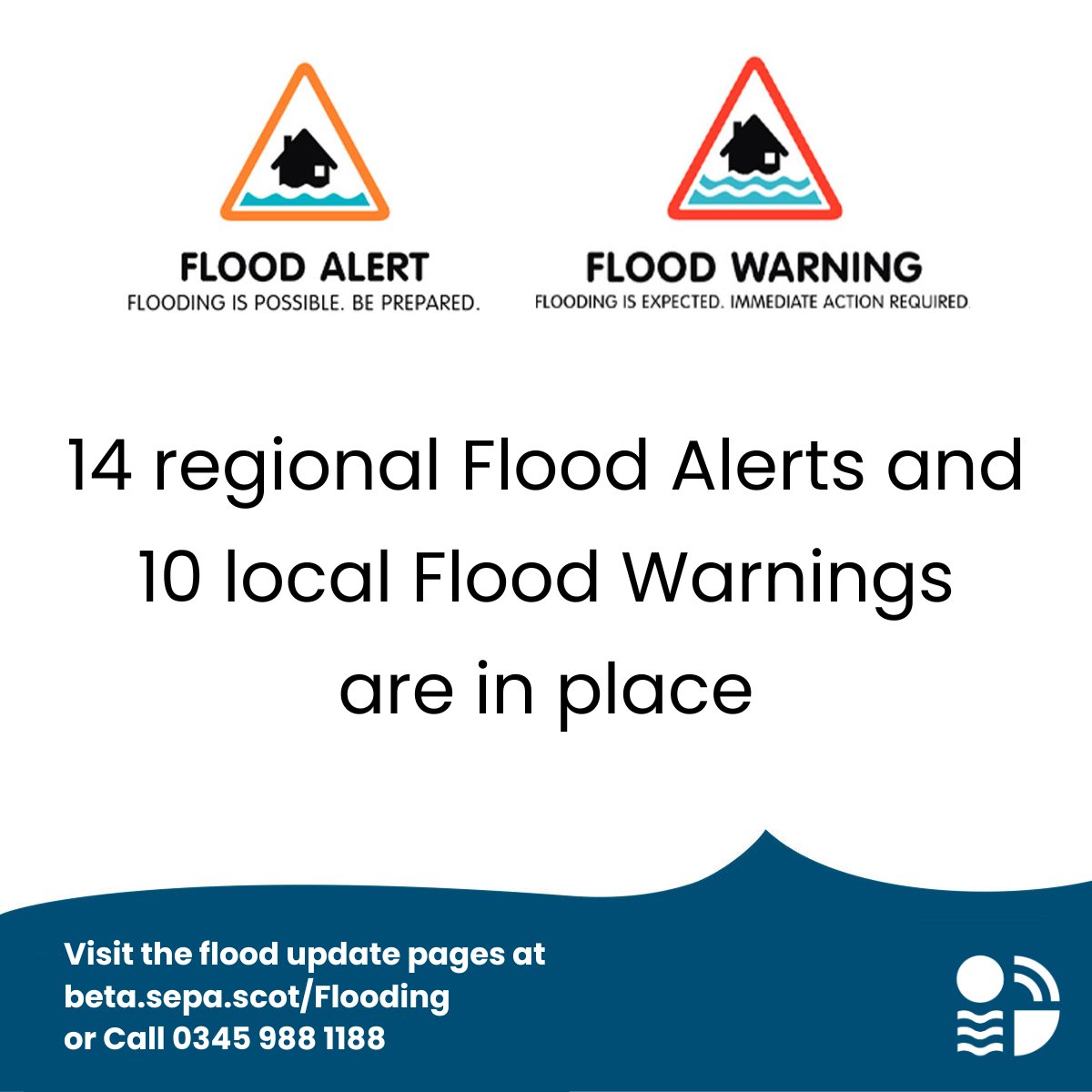 🌧️ Heavy rainfall brings a risk of flooding from rivers and surface water across central, southern and north-eastern parts of Scotland today and tomorrow. 🌊 Coastal impacts are also possible in the Solway Firth, Western Isles and along the east coast due to high spring tides…