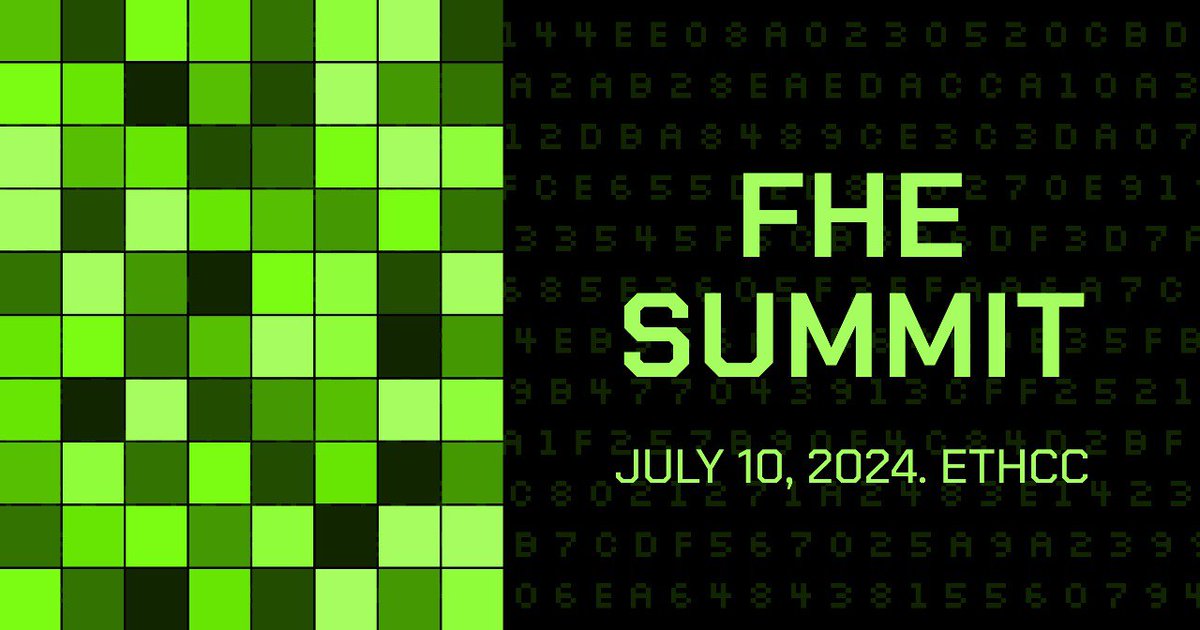 🔥 First ever FHE Summit @EthCC Full day focused on FHE in web3 on July 10th in Brussels. Explore our vision and top speakers here 👇