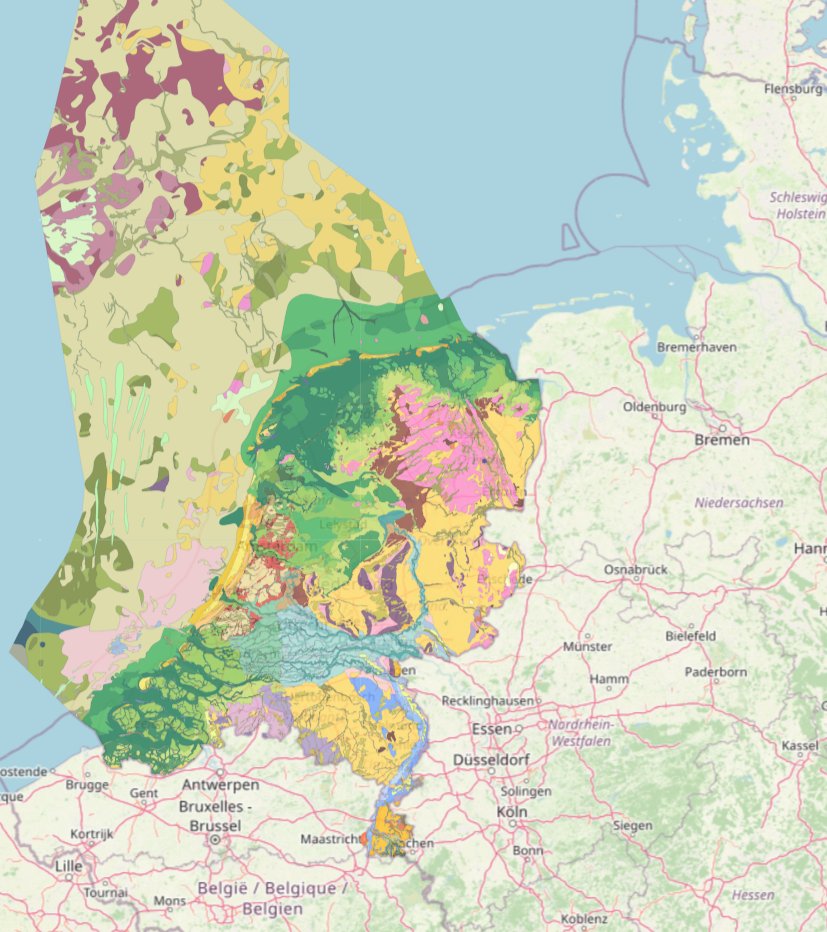 De geologische kaart van Nederland is volledig vernieuwd, nice. Zo kan je ook zien hoe divers de bodem van bijv. de Noordzee is. En of je op löss woont of niet. geologischekaart.nl