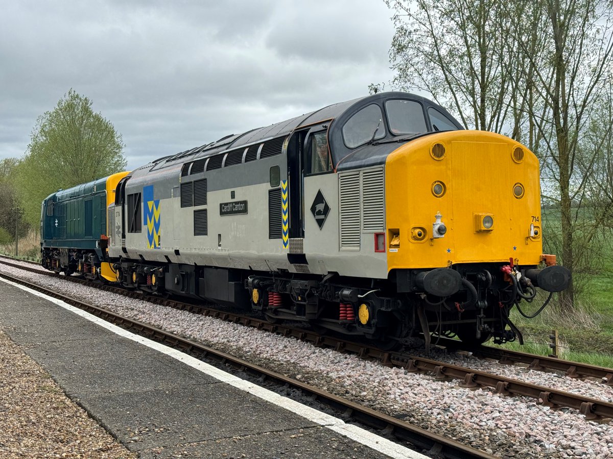 Look What Has Arrived ! Class 37 is at K&ESR! Don't miss our Diesel GALA this Friday Saturday and Sunday Book in advance and save KESR.org.uk