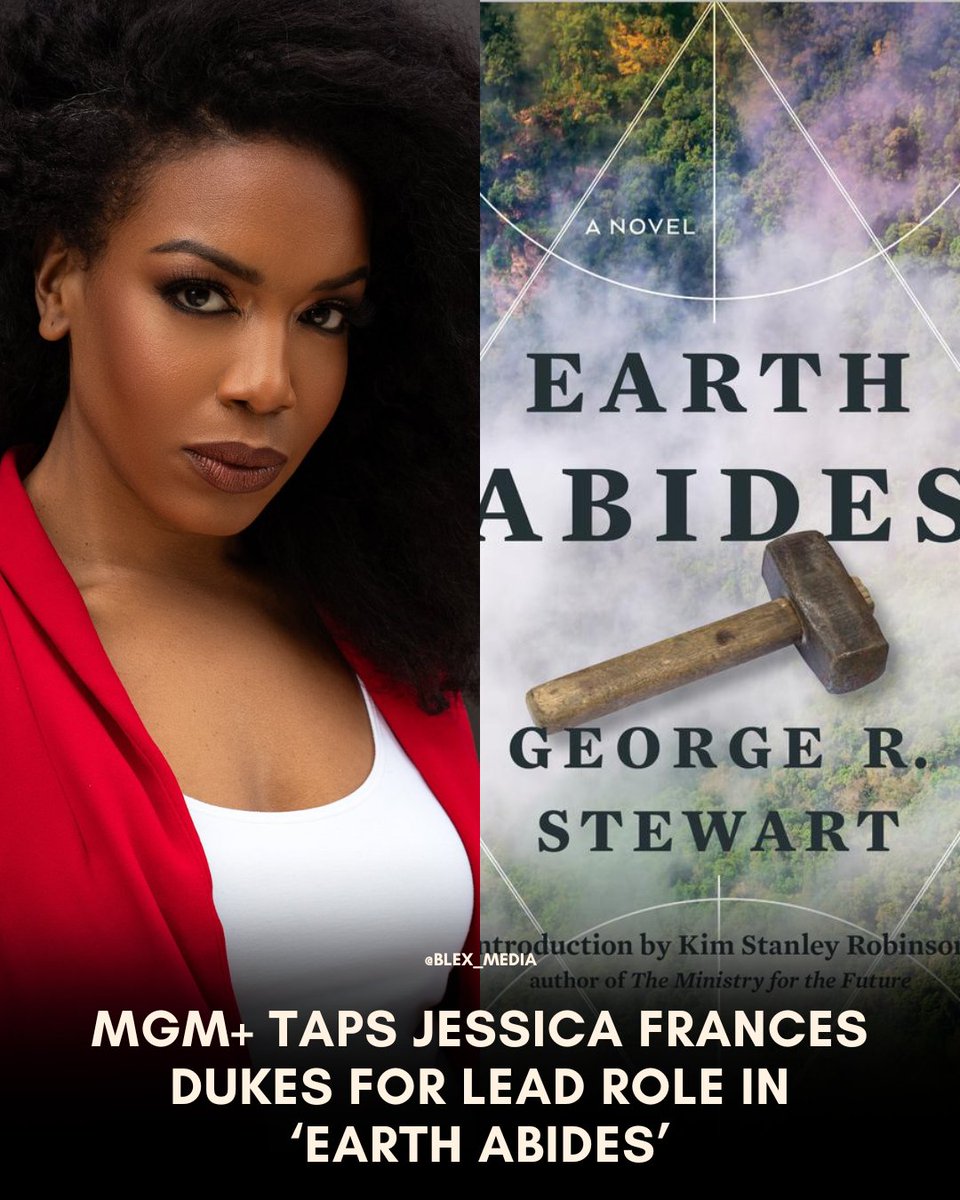 MGM+ has announced Jessica Frances Dukes as the female lead opposite Alexander Ludwig in the limited series “Earth Abides.” blexmedia.com/jessica-france…