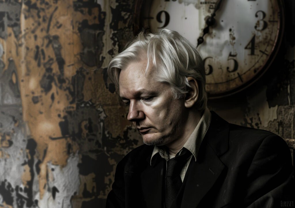 #FreeAssange #FreeJulianAssange #FreeAssangeNOW 
[AI impression]