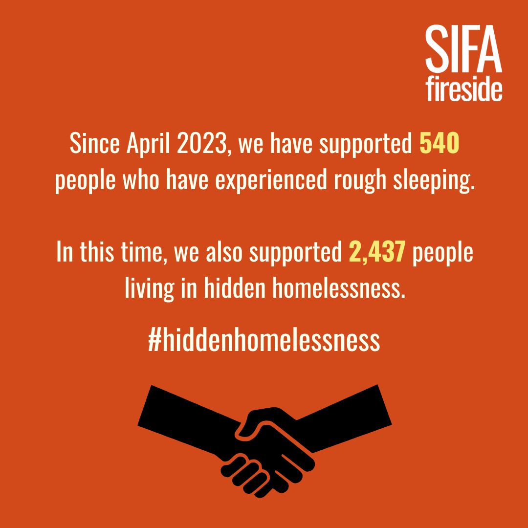 Most homeless people remain hidden. They're sofa-surfing, in squats or trapped in modern slavery. Donate now and help us to find and support all those without a home. sifafireside.co.uk/hidden/ #HiddenHomelessness