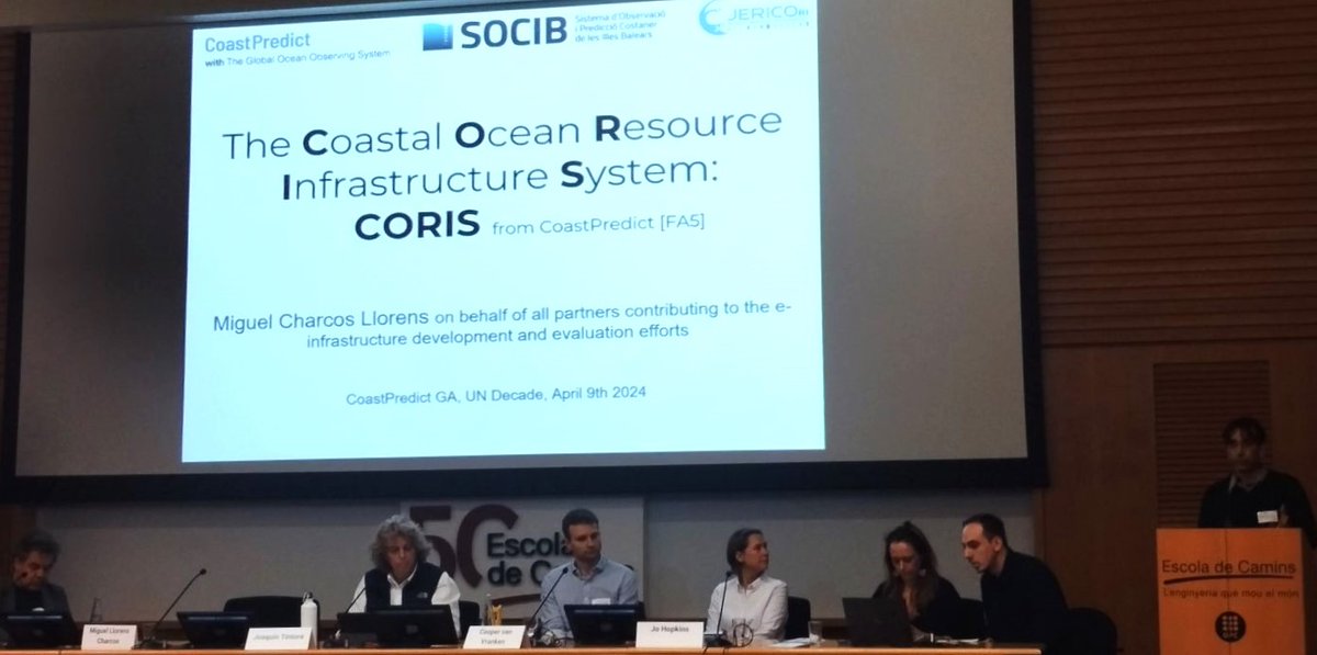 2⃣ Also, during the General Assembly, Miguel Charcos presented advances in The Coastal Ocean Resource Infrastructure System (#CORIS) project advances, a key infrastructure to support the global #coastal #ocean activities under the #CoastPredict programme.
#ICTSNews #OceanDecade24