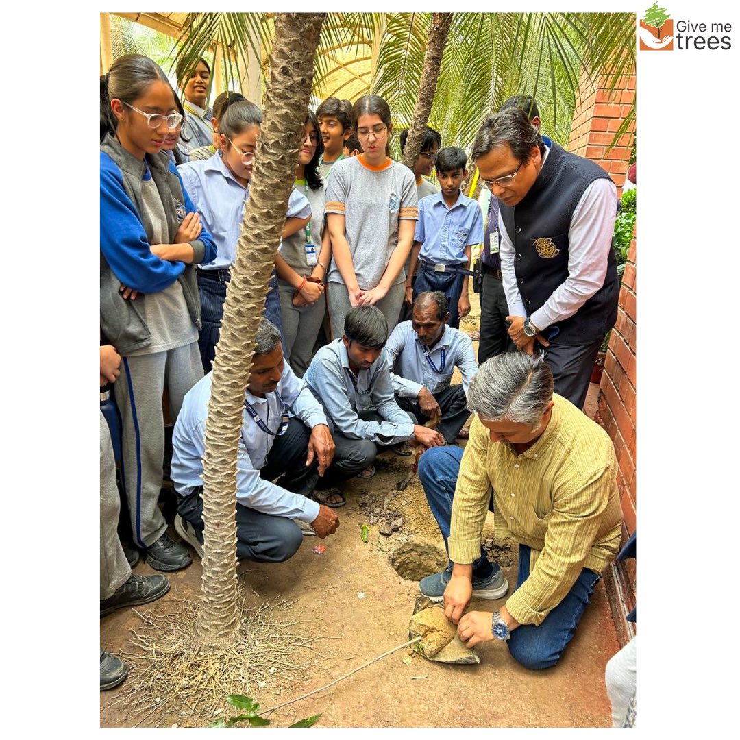 givemetrees's tweet photo. Students from Kothari International School in Sector 50, Noida, participated in an engaging session. They not only learned about nurturing plants but also gained valuable insights into environmental stewardship.☘️🌳

#givemetrees #educationalsession #environmentalconservation https://t.co/jUKRGDQ7nM