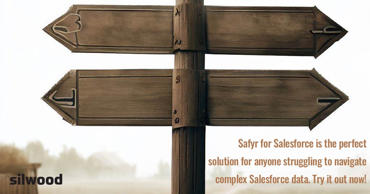 Safyr for Salesforce is the perfect solution for anyone struggling to navigate complex #Salesforce data. Try it out now! ow.ly/M7If50R8eNA