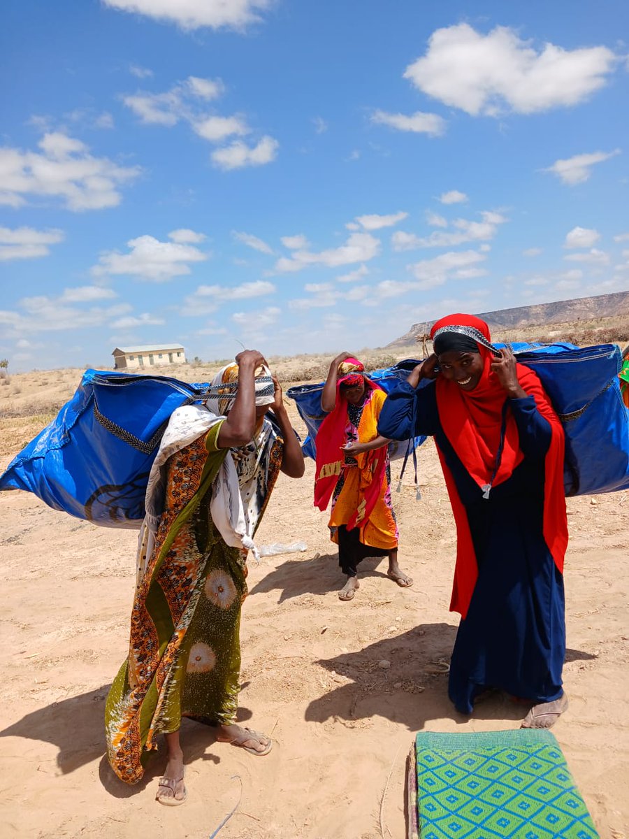 Proud to partner with #Wa-PYDO, a national women-focused organization, to deliver life-saving assistance to 9,500 individuals displaced by the floods in Mustahil, Somali, through the provision of emergency shelter and non-food items. 🙏 @UNCERF @JapanGov #RapidResponseFund