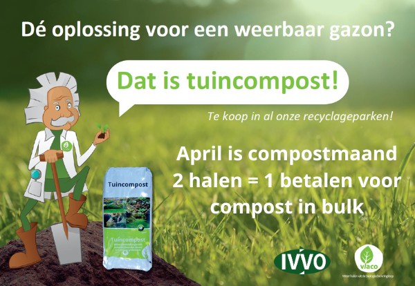 IVVO lanceert een waanzinnige compostactie tot en met 30 april 2024! 🌱🌳🌼 👉 Compost in bulk: 2 halen = 1 betalen Meer info 👉 ivvo.be/compostactie-2…