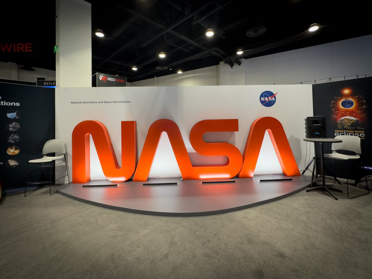 We’re at the #SpaceSymposium! Find us all week at booth 1363 and meet our NASA experts. Catch talks on topics including Sun science, climate research, and the future of space exploration. #39Space details: go.nasa.gov/3PWKrci