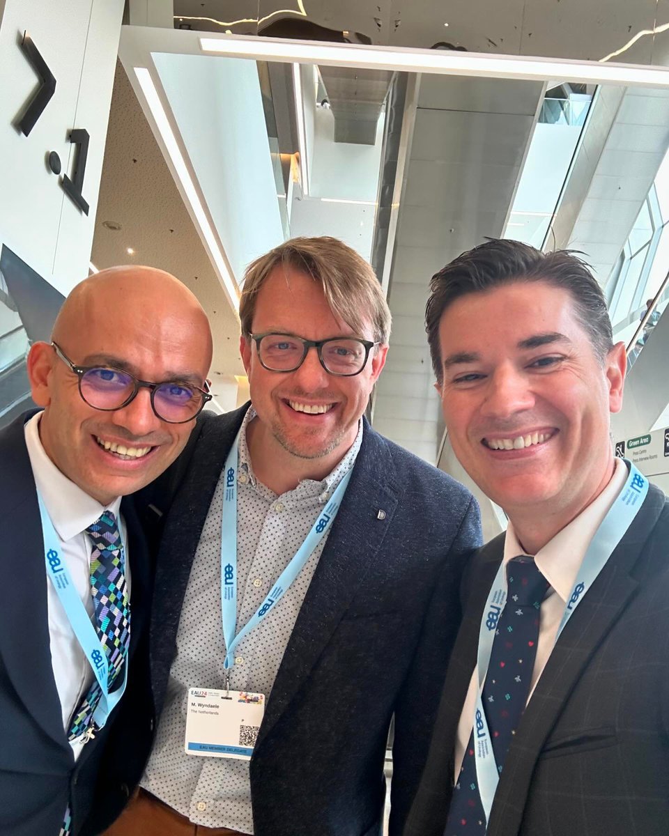 Pleasure to see you @marcioaverbeck from Brasil in #EAU24 after @icsoffice 2023 congress. Let’s do more project together in the field of sacral neuromodulation and functional urology in near future. 

@Uroweb #paris #urology