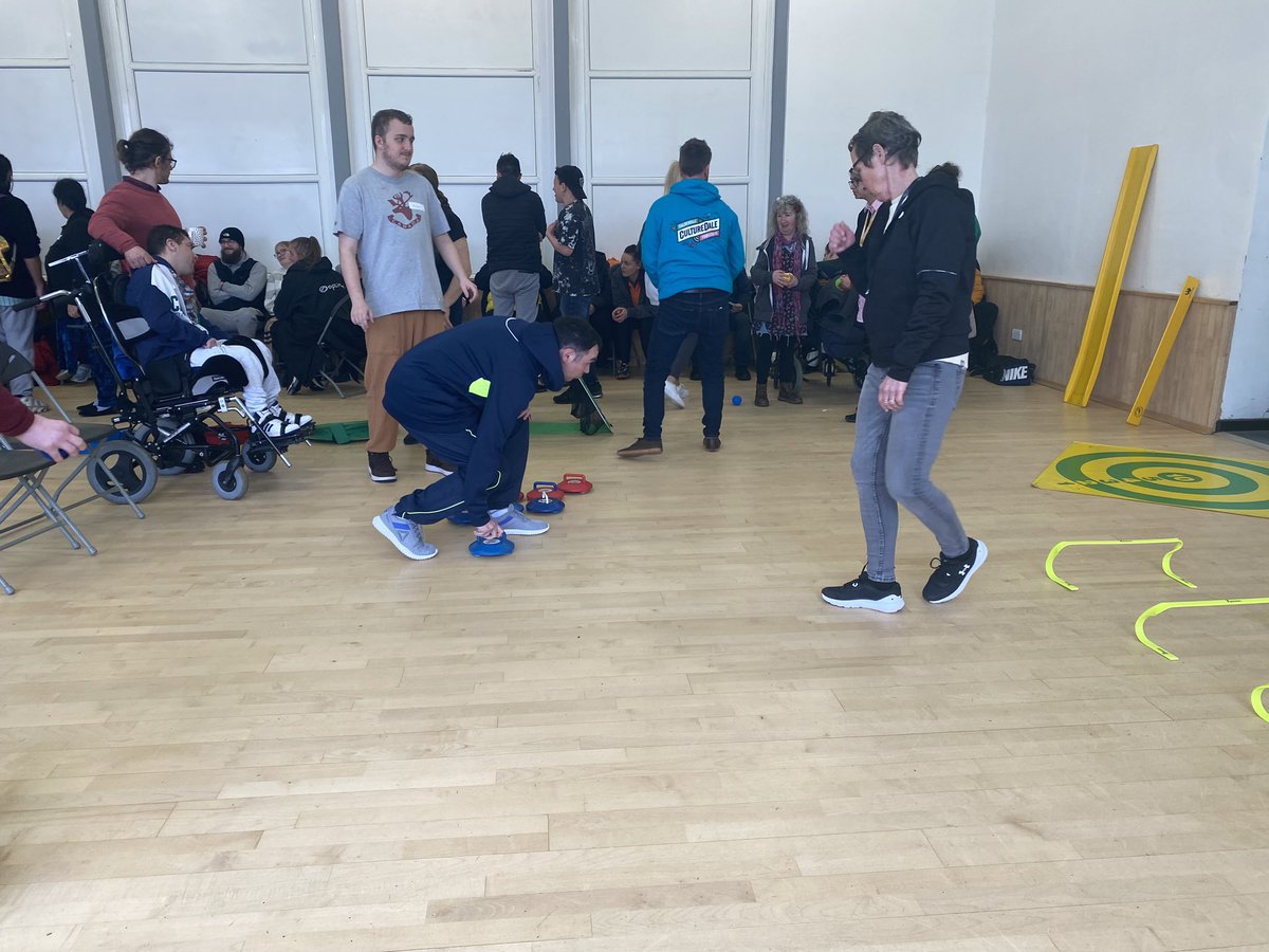 Had a fabulous morning spreading the MATP joy with Active Calderdale this morning. Such a fantastic turn out, lots of fun and met lots of really lovely people and potential athletes- thanks for having me! #sogb #matp #choosetoinclude