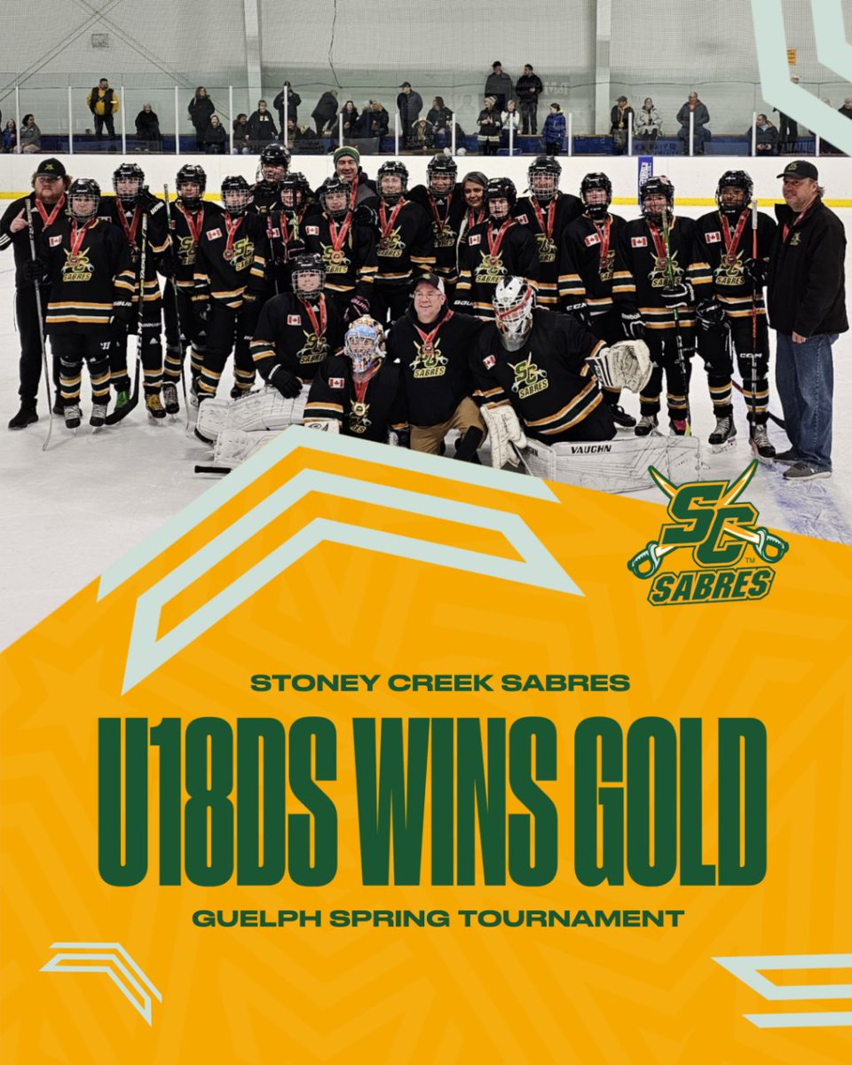 ⏪ TUESDAY THROWBACK.

U18DS won gold at the Guelph Spring Tournament going undefeated all weekend.

#OWHA | #StoneyCreek