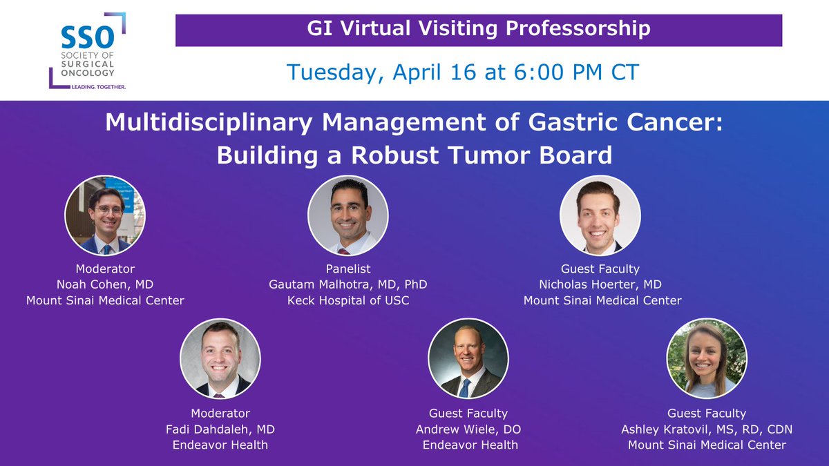 One week away from your opportunity to learn from our panel of experts how to establish and enhance a multidisciplinary tumor board focused on optimizing patient outcomes. 📈This webinar is eligible for #CMEcredit, as well! Register now: ow.ly/ry9550RaPWY