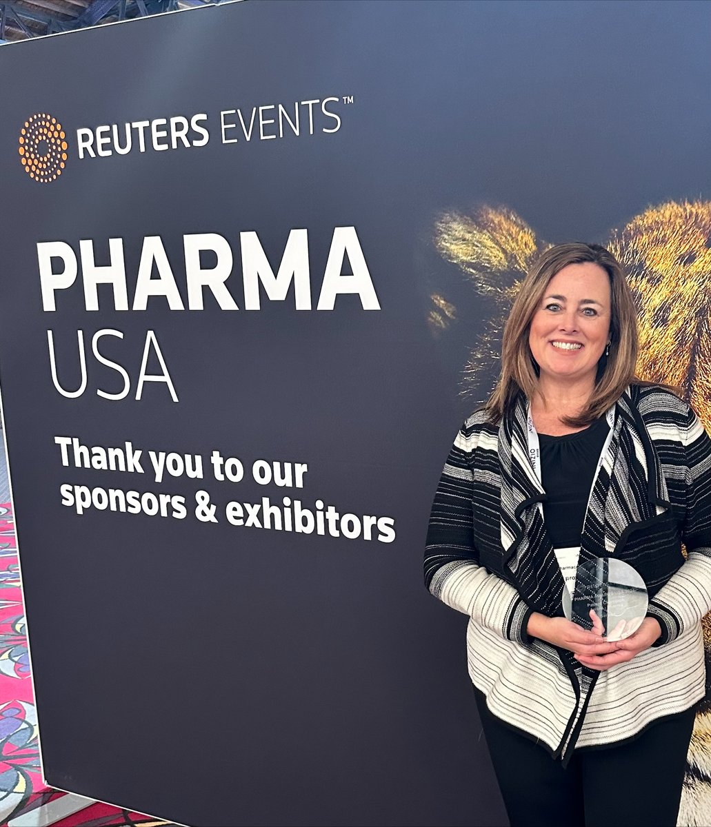 Proud to share that for the second year in a row our Patient Office has been selected as the Patient Champion of the Year by @REpharmaUSA. This recognition highlights the work our Patient Engagement and Advocacy Lead, Tara Brown, has done to put the patient first. #REPharmaUSA