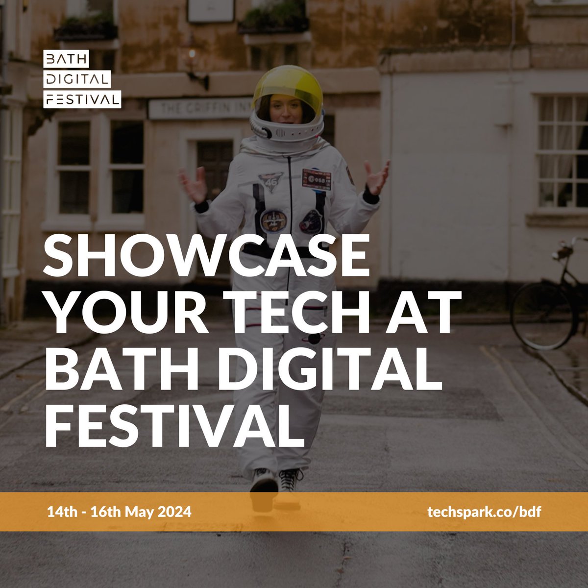 Are you a digital innovator or creator looking for a platform to showcase your work? Inspire others with your ideas & expertise at #BathDigitalFestival 🚀

Get involved with our three showcases 👉 hubs.li/Q02sdJ1r0

#BDF24 #TechFestival