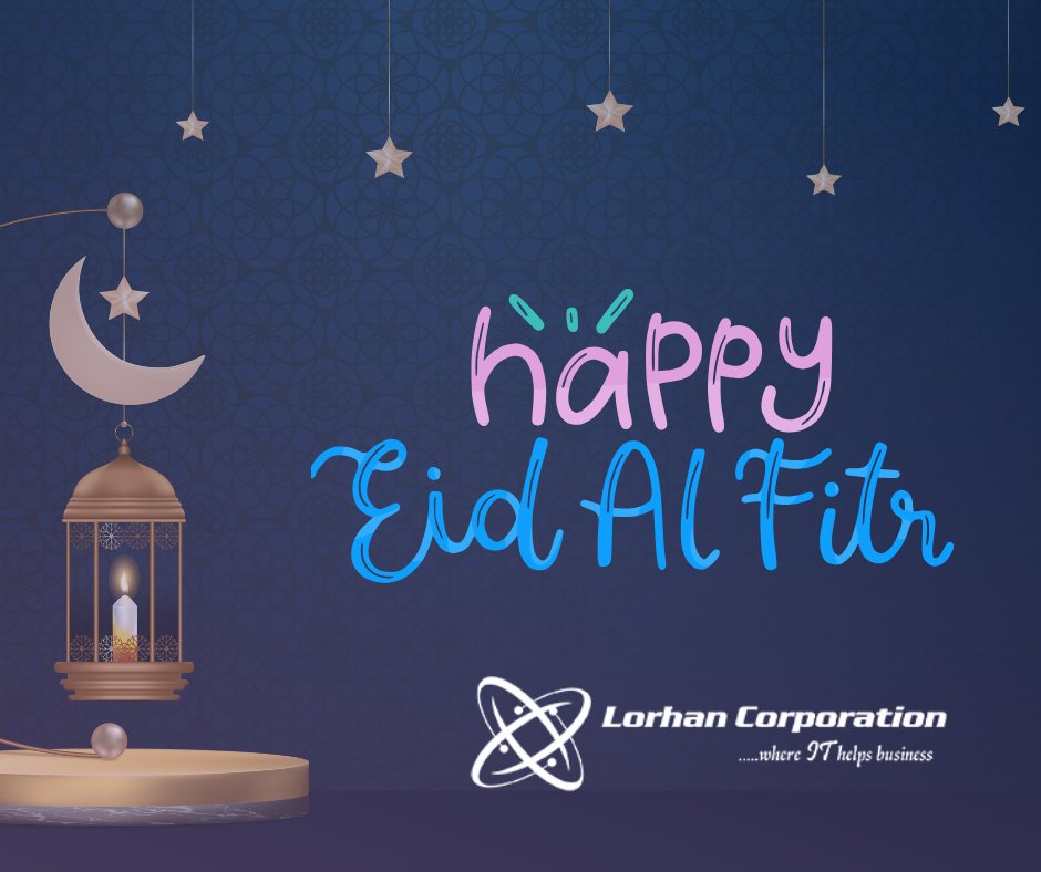 Eid Mubarak! As the crescent moon ushers in Eid al-Fitr, we at Lorhan Corporation extend our warmest wishes to everyone celebrating around the world. bit.ly/48TbMCX #itsolutions #techsolutions #itjobs #itrecruiting #techrecruiting #webapplications #mobileapps