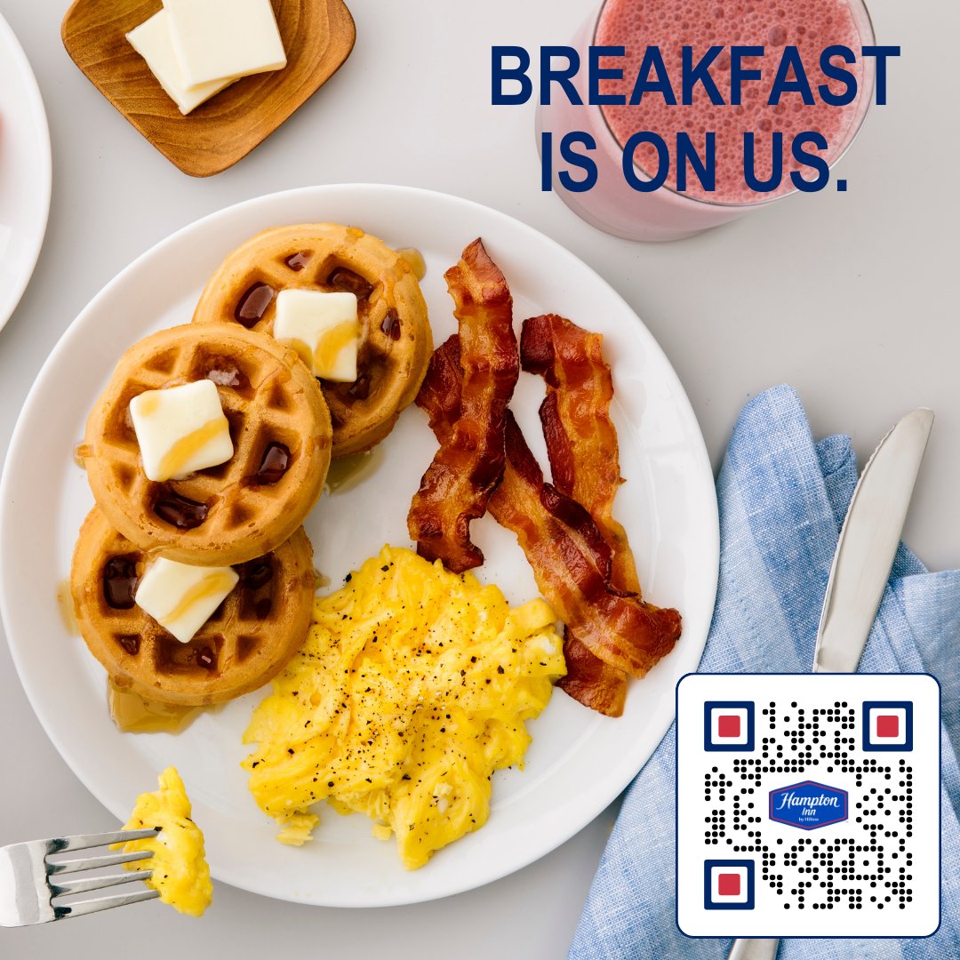 Breakfast is on us. Book a stay at hil.tn/po0u2b
#ForTheStay