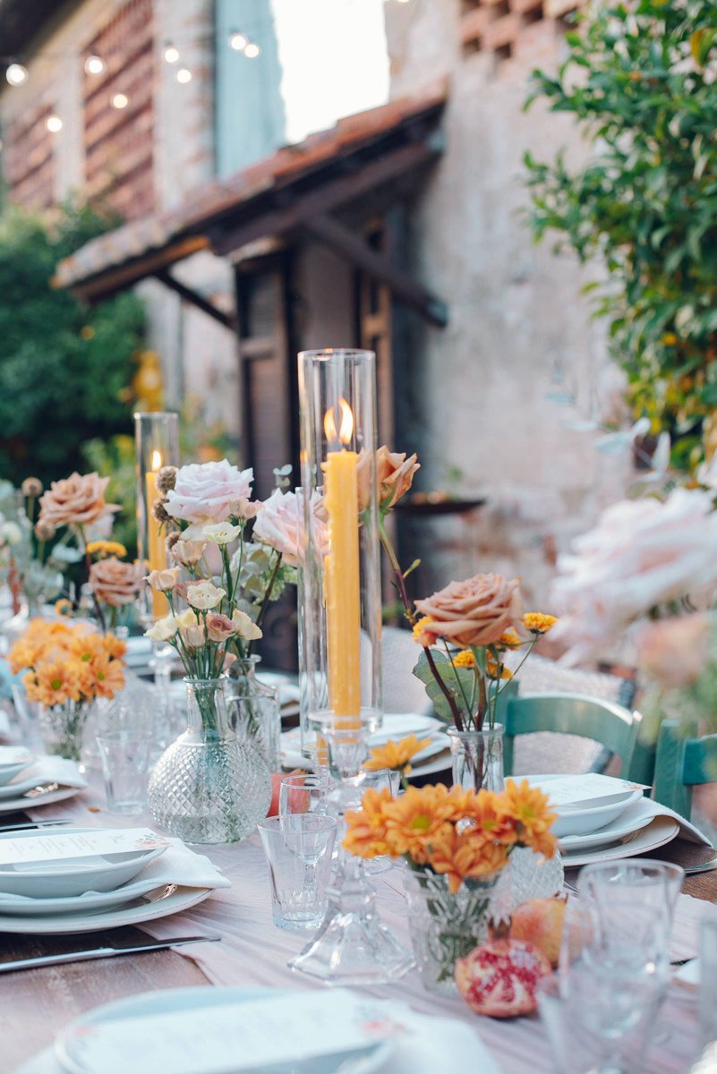 Thomas and Lai’s Autumn Wedding in Tuscany with Accents of Pomegranate and Terracotta by Love Folio Photography buff.ly/3sev0mw