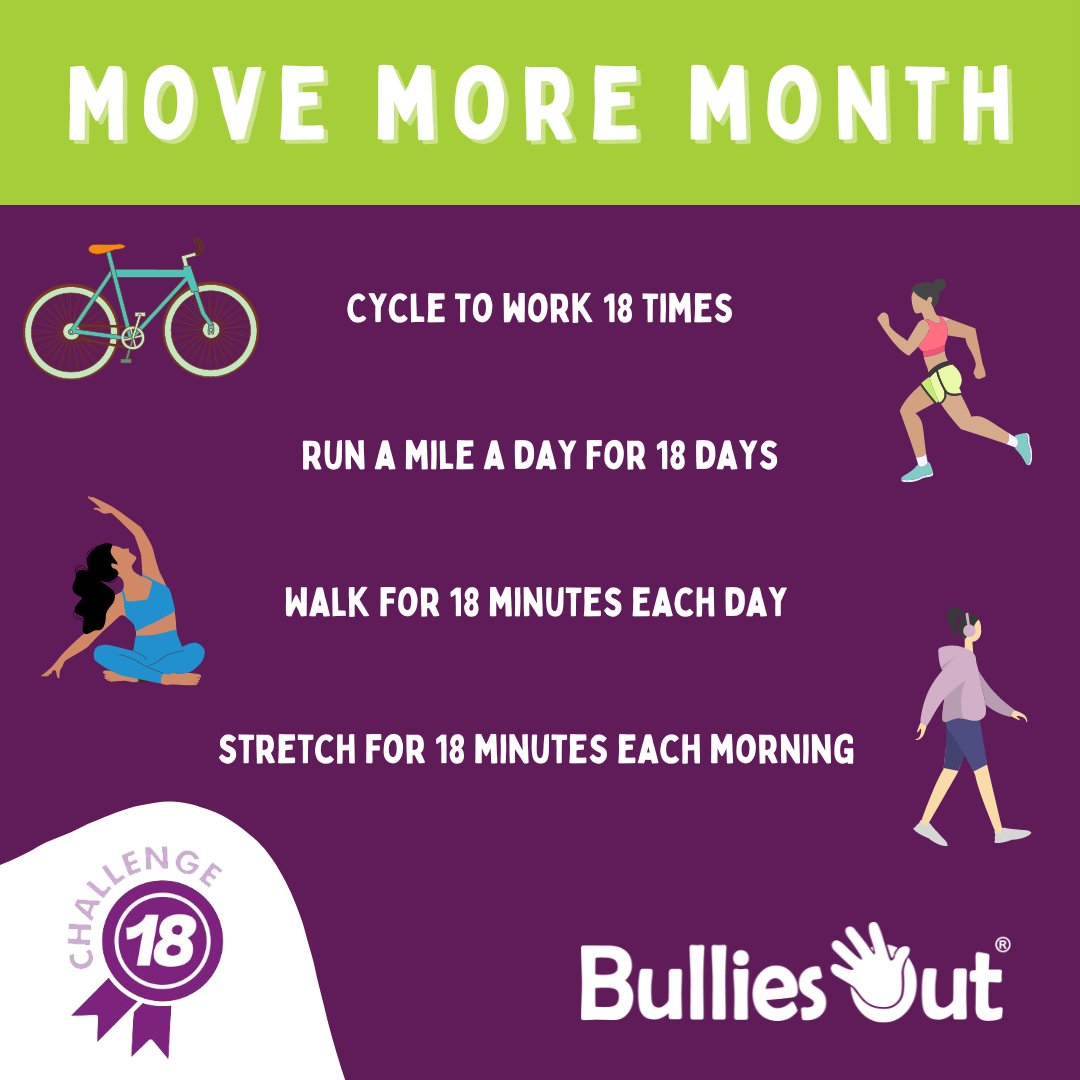 🚶‍♀️Did you know April is ‘move more’ month? ➡️ bit.ly/3VHo5iL #movemore #exercise #movemoremonth #exercise #didyouknow